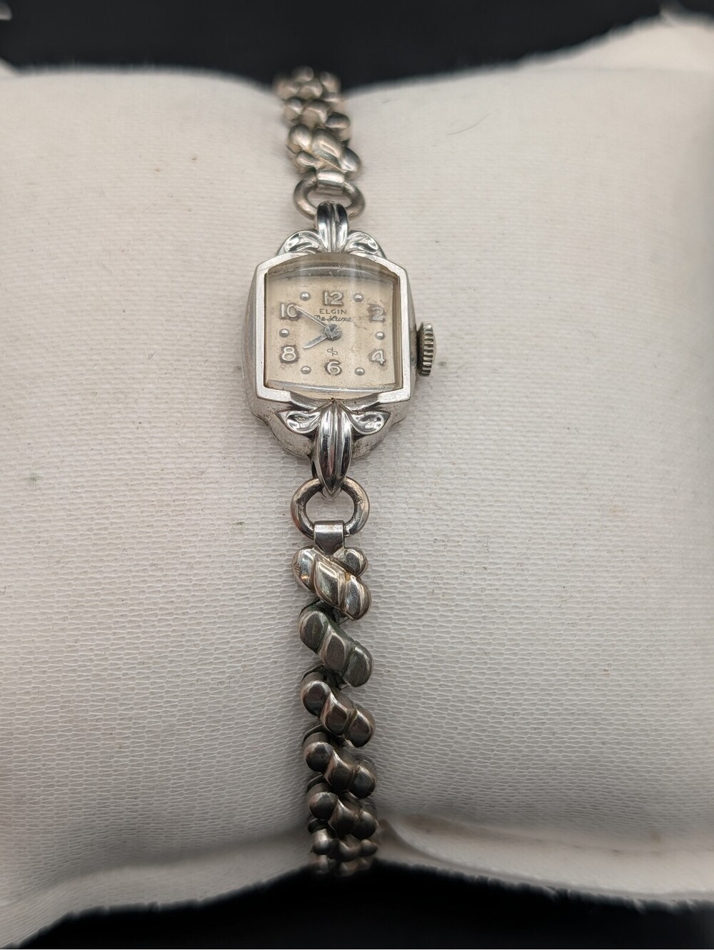 Vintage Elgin De Luxe Ladies Watch 10K Gold Filled Wadsworth 17J AS/IS